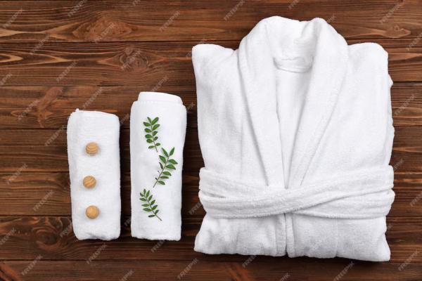 Luxury Cotton Bathrobe - Image 2